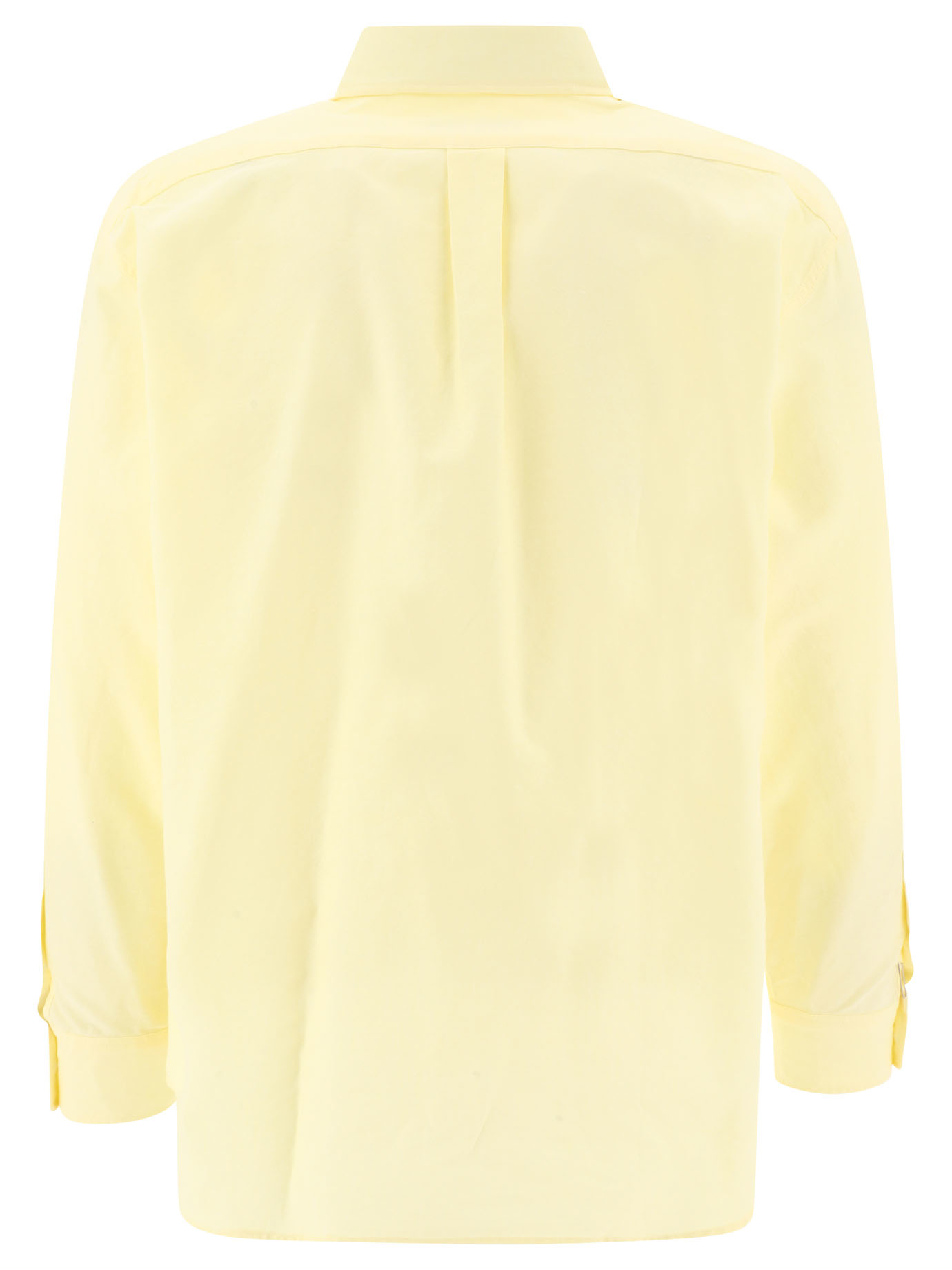 MAISON KITSUNÉ Yellow Contour Fox Head shirt